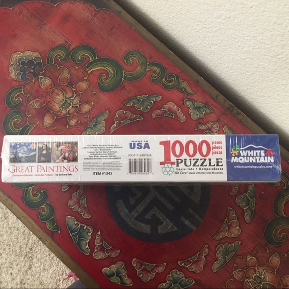 1000 Piece Jigsaw Puzzle- GREAT PAINTINGS - Picture 4 of 9